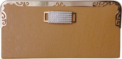 

Haryana Craft Casual Brown Clutch