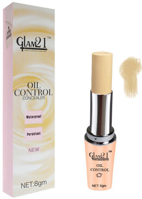 

Glam 21 Oil Control Waterproof Concealer(Skin Natural, 8 g)
