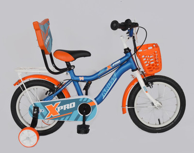 

Kross X Pro 14inches Sporty 2018 Bike For Kids Age of 3-5yrs Blue&Orange 14 T Single Speed Recreation Cycle(Multicolor)