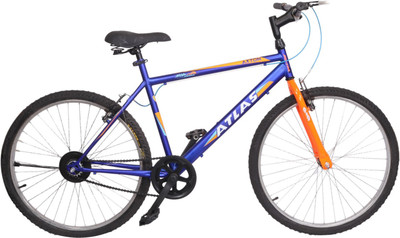 

Atlas Axton Urban Sports City Bike For Adults Matt Blue&Orange 26 T Mountain Cycle(Single Speed, Multicolor)