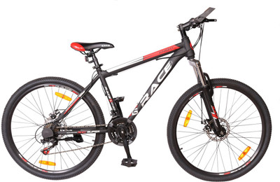 

HYDRA Knight 29er Dual Disc Bike For Adults Black 29 T 21 Gear Mountain/Hardtail Cycle(Black, Red)