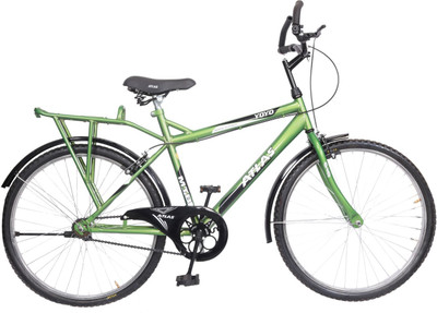 

Atlas Yo Yo Bike For Adults Hot Green&Black 26 T Mountain Cycle(Single Speed, Multicolor), Black;green