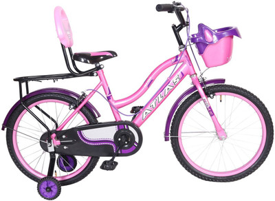 

Atlas Hot Star Bicycle For Kids Age Of 7-9yrs Pink&Purple 20 T Recreation Cycle(Single Speed, Multicolor)