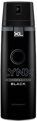

Lynx Black Body Spray Deodorant -Long Lasting 48 hours Protection Body Spray - For Men(200 ml)