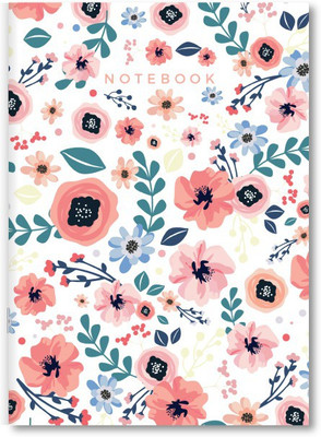 

Supple Room A5 Notebook(Floro Collection, White)