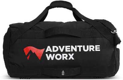 

Adventure Worx (Expandable) Bloom duffel bag Medium - 50L Travel Duffel Bag(Black)