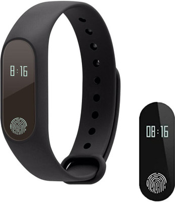 

TruOm M2 Bracelet Heart Rate MonitorBluetooth Health Fitness Tracker Wrist Smart band Fitness Band(Black, Pack of 1), Balck
