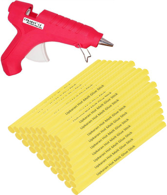 

Upkaran Pink 40 Watt With 50 Hot Melt Glue Sticks Standard Temperature Corded Glue Gun(11 mm)