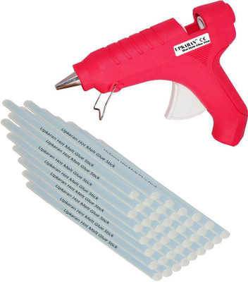 

Upkaran Hot Melt DIY Glue Gun kit 40 Watt With 40 Sticks For Paper & Cloth,School Projects High-Tech Qick Repairs Professional Electronic Standard Temperature Corded Glue Gun(11 mm)