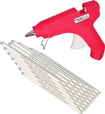 

Upkaran Hot Melt Glue Gun kit 40 Watt With 40 Glue Sticks For Quick Repairs, Paper & Cloth High-Tech Professional Electronic Standard Temperature Corded Glue Gun(11 mm)