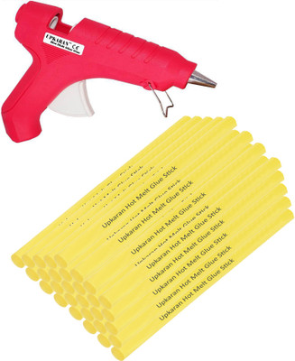 

Upkaran Pink 40 Watt With 30 Hot Melt Glue Sticks Standard Temperature Corded Glue Gun(11 mm)