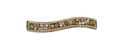 

Anuradha Art Jewellery Back Pin Back Pin(Brown)