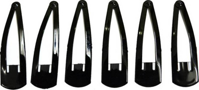 

KashQueen Fashion Hair Tic Tac Hair Clips (Black) Hair Clip(Black)