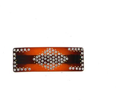 

Anuradha Art Jewellery Back Pin Back Pin(Brown)