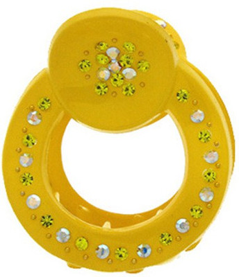 

Anuradha Art Jewellery Clutcher Hair Claw(Yellow)
