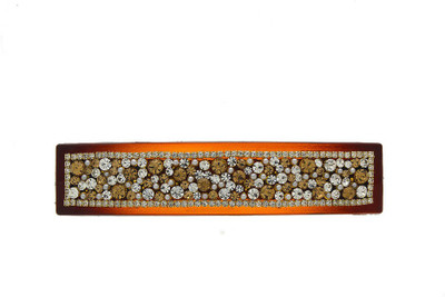 

Anuradha Art Jewellery Back Pin Back Pin(Brown)
