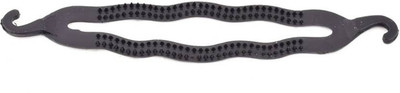 

KashQueen Styling Clip Bun Maker Braid Tool Bun (Black) Hair Accessory Set(Black)