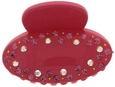 

Anuradha Art Jewellery Clutcher Hair Claw(Pink)