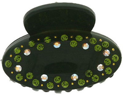 

Anuradha Art Jewellery Clutcher Hair Claw(Green)