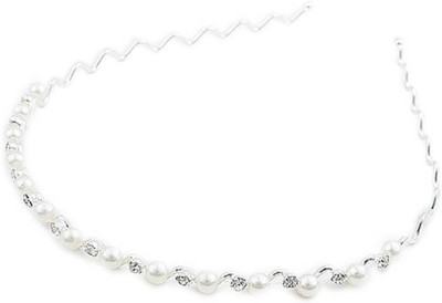 

KashQueen Fashion Hair Band (White) Hair Band(White)
