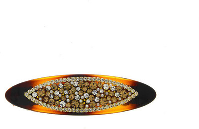 

Anuradha Art Jewellery Back Pin Back Pin(Brown)