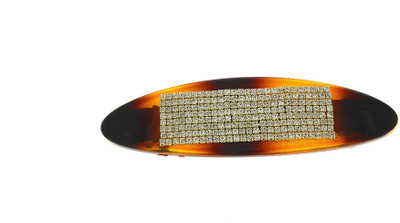 

Anuradha Art Jewellery Back Pin Back Pin(Brown)