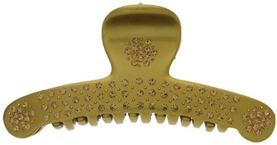 

Anuradha Art Jewellery Clutcher Hair Claw(Gold)