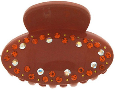

Anuradha Art Jewellery Clutcher Hair Claw(Orange)