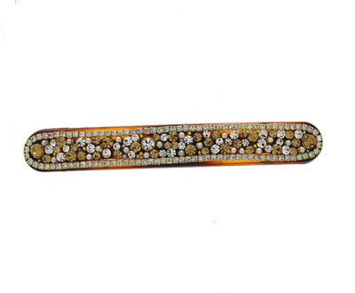 

Anuradha Art Jewellery Back Pin Back Pin(Brown)