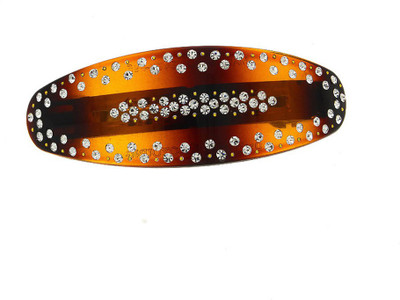 

Anuradha Art Jewellery Back Pin Back Pin(Brown)