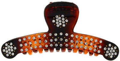 

Anuradha Art Jewellery Clutcher Hair Claw(Brown)
