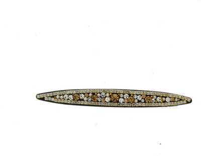 

Anuradha Art Jewellery Back Pin Back Pin(Black)