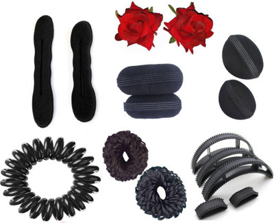 

KashQueen Set of 16 Fashion Hair Accessories Combo Set for Womens Hair Accessory Set(Multicolor)
