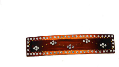 

Anuradha Art Jewellery Back Pin Back Pin(Brown)