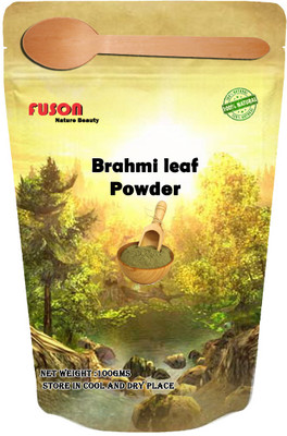 

FUSON Brahmi Leaf Powder for Skin, Hair and Intelligence(100 g)