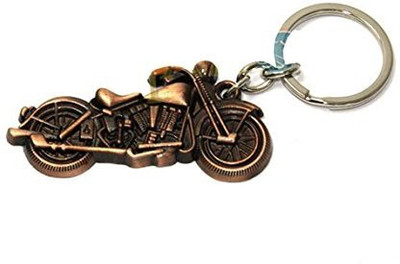 Universal Metal Bullet bike chopper Bike - Copper Key Chain