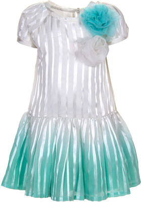 66% OFF on A Little Fable Girls Midi/Knee Length Casual Dress(Blue, Half Sleeve) 66% OFF on A Little Fable Girls Midi/Knee Length Casual Dress(Blue, Half Sleeve)