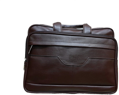 

Bruzone 15 inch Laptop Messenger Bag(Brown)