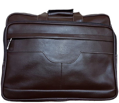 

Bruzone 15 inch Laptop Messenger Bag(Brown)