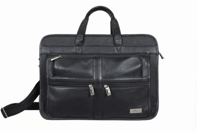 

Millennium 12 inch Expandable Laptop Messenger Bag(Black)