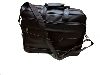 

Bruzone 15 inch Laptop Messenger Bag(Brown)