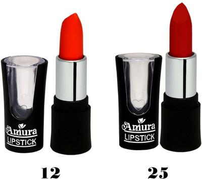 

Amura A-100 Smart Look LipStick Set of 2(12, 25, 4.5 g)