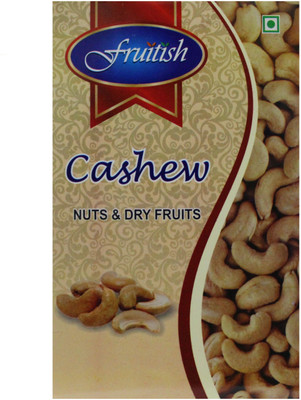 

Fruitish Whole Natural Kaju 500 grams Cashews(500 g, Box)
