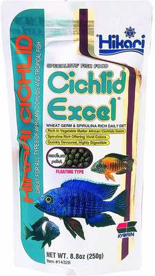 

Hikari Cichlid Excel Medium Pellets 250 g Dry Fish Food