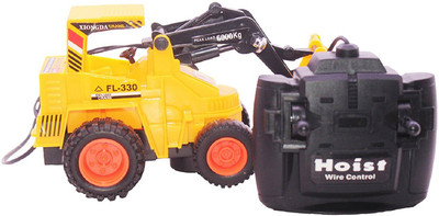 

Prro Wire Remote Control Jcb Construction Loader Excavator Truck Toy For Boys & Girls JHPB-13(Multicolor)