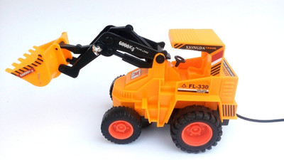 

K Dudes Jcb Construction Truck Toy with Wire Remote Control For Boys & Girls DUDE-13(Multicolor)