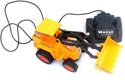 

K Dudes Jcb Construction Truck Toy with Wire Remote Control For Boys & Girls DUDE-20(Multicolor)