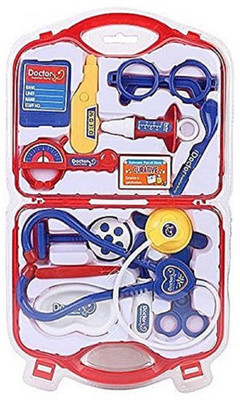 

Tiny's World DOCTOR SET Doctor Nurse family oprated Set Medical SuitcaseToy For Kids