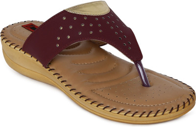 

1 WALK Women Maroon Flats