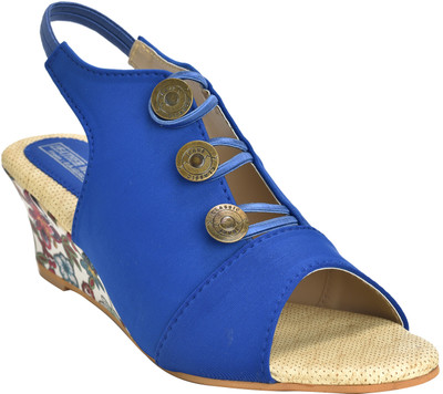 

Leatherwood1 Women Blue Wedges